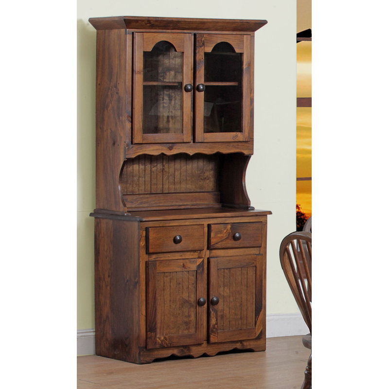 Chelsea Home Eastham 40'' Wide Solid Wood Dining Hutch & Reviews Wayfair